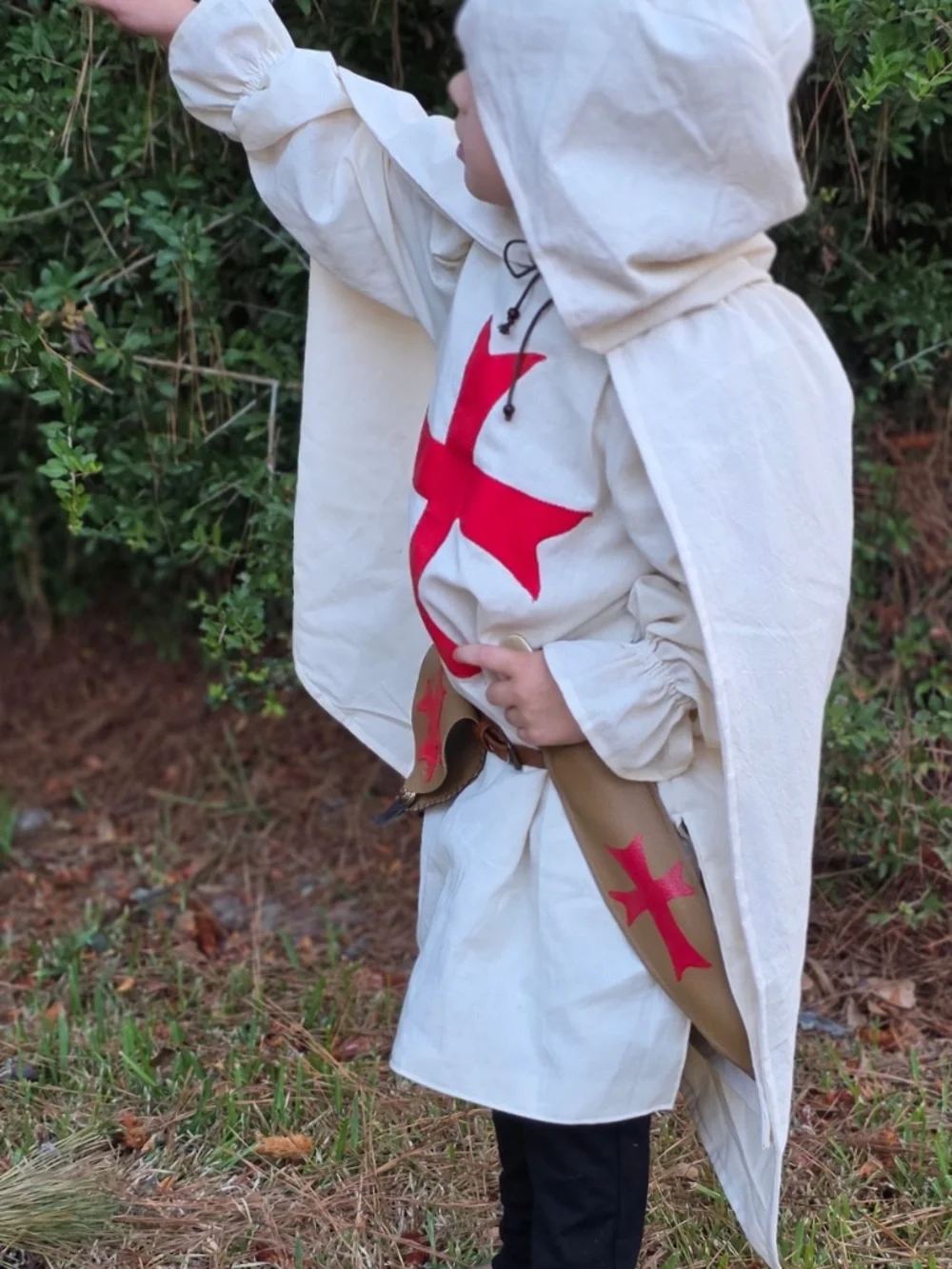 Boys Size 6-7 Knights Templar Crusader Costume